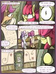 2014 angry apple_bloom_(mlp) bodily_fluids border colored comic crying cutie_mark_crusaders_(mlp) dialogue digital_media_(artwork) door ears_down english_text equid equine female feral friendship_is_magic fur green_eyes group hasbro hi_res horn horse inside long_ears mammal mane mouth_hold multicolored_mane my_little_pony mythological_creature mythological_equine mythology open_mouth orange_body orange_fur pegasus pink_mane pivoted_ears pony purple_border purple_eyes purple_mane red_bow red_mane scootaloo_(mlp) sign signature slitherpon speech_bubble sweetie_belle_(mlp) tears teary_eyes text toony two_tone_mane two_tone_tail unicorn white_body white_fur wings yellow_body yellow_eyes yellow_fur