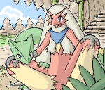 Rating: s
ID: 93720
Date: 2010-09-14 01:31:02 -0400
Status: active
Score: 16
3_fingers aliasing ambiguous_gender anthro avian bird blaziken blue_eyes cel_shading claws day digital_media_(artwork) duo elemental_creature fingers flora_fauna front_view generation_3_pokemon green_body green_skin hand_on_leg inside looking_at_viewer low_res mikaduki_karasu mostly_nude nintendo open_mouth outline plant pokemon pokemon_(species) pokemon_mystery_dungeon sceptile shaded sharpedo_bluff sitting sky spike_chunsoft stairs post #93720