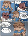 Rating: s
ID: 5601419
Date: 2025-05-27 01:48:24 -0400
Status: active
Score: 72
alex_(spicykiwi) ambiguous_gender animate_inanimate anthro astronaut bazz_(spicykiwi) bed bedroom brown_body brown_fur brown_hair button_(fastener) button_eyes clothed clothing comic dialogue domestic_cat duo ears_down english_text felid feline felis fur furniture hair hi_res hybrid inside lagomorph leporid living_plushie male mammal markings nervous on_bed orange_eyes pivoted_ears plushie rabbit shirt sitting sitting_on_bed spacesuit speech_bubble spicykiwi stitch_(sewing) striped_markings striped_tail stripes t-shirt tail tail_markings teddy_bear text topwear post #5601419