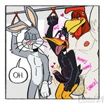 1:1 abdominal_bulge ahegao anal anal_penetration anatid anseriform anthro anthro_on_anthro anthro_penetrated anthro_penetrating anthro_penetrating_anthro armpit_hair avian balls beak big_penis biped bird black_body black_feathers black_penis blush bodily_fluids body_hair breath brown_body brown_eyes brown_feathers buckteeth bugs_bunny chicken clothing comic conditional_dnp countershade_face countershade_fur countershade_torso countershading daffy_duck darkened_balls darkened_genitalia darkened_penis dialogue duck electronics english_text erection exhibitionism feathers featureless_crotch flustered foghorn_leghorn foreskin fur galliform gallus_(genus) genital_fluids genitals glans gloves green_eyes grey_body grey_fur group handwear heart_eyes heart_symbol humanoid_genitalia humanoid_penis interspecies lagomorph leaking_precum leporid looking_pleasured looney_tunes male male/male male_penetrated male_penetrating male_penetrating_male mammal moan musclegut muscular nipples nude nude_anthro nude_male open_mouth overweight overweight_anthro overweight_male penetration penile penile_penetration penis penis_in_ass phasianid phone pink_glans pink_nipples poppin precum public public_sex rabbit rapid_transit sex subway sweat tail tears tears_of_pleasure teeth text tongue tongue_out trio warner_brothers whiskers white_balls white_body white_clothing white_countershading white_gloves white_handwear white_penis