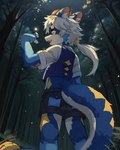Rating: s
ID: 4981125
Date: 2024-08-12 10:20:29 -0400
Status: active
Score: 128
absurd_res ambient_arthropod ambient_firefly ambient_insect anthro biped blue_body blue_fur clothed clothing countershade_face countershade_fur countershade_tail countershading dragon eyebrows fingers fur furred_dragon furred_scalie hair hi_res horn inner_ear_fluff kemono male mythological_creature mythological_scalie mythology nekowuwu open_mouth open_smile plant scalie smile tail tree tuft young young_anthro young_male post #4981125