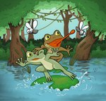 Rating: s
ID: 5290417
Date: 2025-01-06 06:33:17 -0500
Status: active
Score: 3
amphibian arthropod atari black_body cattail_(plant) fly_(animal) frog frog_bog frogs_and_flies green_body hi_res insect lily_pad long_tongue one_eye_closed plant pond superselena64 tongue tree vines water wings yellow_sclera post #5290417