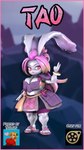 3d_(artwork) 4_fingers anthro armor asian_clothing big_breasts big_butt breasts butt cleavage clothed clothing curvy_figure digital_media_(artwork) east_asian_clothing female fingers footwear frown fur gunfire_reborn hair hi_res japanese_clothing katana kimono lagomorph leporid mammal melee_weapon pink_hair rabbit red_eyes sandals shoes short_stack slightly_chubby slightly_chubby_anthro slightly_chubby_female solo sword tahlian tao_(gunfire_reborn) thick_thighs weapon white_body white_fur wide_hips