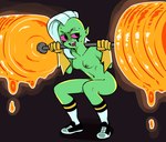 Rating: q
ID: 5626747
Date: 2025-06-07 13:48:54 -0400
Status: active
Score: 5
5_fingers alien alien_humanoid areola bodily_fluids breasts clothing crouching disney exercise female fingers footwear freckles gloves green_areola green_body green_nipples green_skin hair handwear hi_res humanoid humanoid_pointy_ears lord_dominator mostly_nude navel nipples noseless not_furry nylonics open_mouth pink_sclera pointy_ears shoes socks solo sweat teeth tongue wander_over_yonder weightlifting weights white_hair workout post #5626747