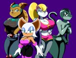 absurd_res angela_cross anthro bat bedroom_eyes berri breasts cleavage clothed clothing conker's_bad_fur_day cross_country_detours crossover female group hi_res lombax mammal merrie_melodies moderneddy01 narrowed_eyes rareware ratchet_and_clank rita_skopt rodent rouge_the_bat scalie sciurid seductive sega sonic_the_hedgehog_(series) sony_corporation sony_interactive_entertainment tex_avery tree_squirrel undressing warner_brothers