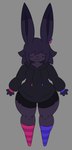 Rating: s
ID: 4785559
Date: 2024-05-15 20:10:48 -0400
Status: active
Score: 8
2024 :3 ambiguous_gender anthro biped black_hair bottomwear clothed clothing compression_artifacts dipstick_ears ear_markings ear_piercing featureless_feet feet footwear front_view full-length_portrait grey_background grey_body gushee hair hair_over_eyes hoodie huge_hips lagomorph legwear leporid looking_at_viewer mammal multicolored_ears pattern_clothing pattern_footwear pattern_legwear pattern_socks piercing portrait rabbit shorts simple_background smile socks solo spandex spandex_shorts standing striped_clothing striped_footwear striped_socks stripes thick_thighs tight_bottomwear tight_clothing tight_shorts topwear wide_hips post #4785559