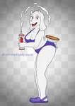 Rating: q
ID: 5244151
Date: 2024-12-15 10:34:01 -0500
Status: active
Score: 17
2024 abstract_background absurd_res anthro biped boss_monster_(undertale) bovid bra breasts caprine cleavage clothed clothing crocs curvy_figure dairy_products digital_media_(artwork) female flip_flops food footwear fur goat happy hi_res holding_object horn looking_at_viewer mammal mature_anthro mature_female object_on_butt open_mouth panties parody pastry pie pinup portrait pose purple_bra purple_clothing purple_eyes purple_footwear purple_panties purple_underwear retron64 sandals shoes short_tail simple_background slightly_chubby slightly_chubby_anthro slightly_chubby_female solo standing tail toriel undertale undertale_(series) underwear voluptuous voluptuous_female watermark whipped_cream whipped_cream_can white_body white_fur post #5244151