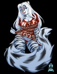 Rating: q
ID: 5378980
Date: 2025-02-17 06:42:47 -0500
Status: active
Score: 59
2025 alpha_channel anthro blue_eyes breasts camel_toe cleavage clothed clothing english_text eyeshadow felid female fur hair hi_res hybrid long_hair makeup mammal max_blackrabbit mephitid pantherine pink_eyeshadow skunk solo striped_body striped_fur stripes text text_on_clothing text_on_topwear tiger topwear underwear white_hair zig_zag post #5378980