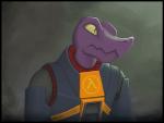 Rating: s
ID: 1831620
Date: 2019-03-30 18:43:08 -0400
Status: active
Score: 27
alien black_border border clothing creep_(goosebumps) crossover digital_media_(artwork) digital_painting_(artwork) eurocreep face_focus goosebumps gordon_freeman half-length_portrait half-life hev_suit lizard painting_(artwork) portrait pupils purple_body purple_scales reptile scales scalie sharp_teeth slit_pupils solo teeth valve yellow_eyes post #1831620