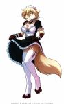 2018 4_toes 5_fingers adobe_photoshop_(artwork) alternative_fashion angry anthro biped blush bottomwear breasts brown_body brown_fur canid canine canis chest_tuft choker cleavage clothed clothing clothing_lift clovis_(twokinds) colored conditional_dnp crossgender curtsey digital_media_(artwork) digitigrade dress dress_lift embarrassed feet female fingers fox frilly fully_clothed fur garter_straps gloves_(marking) hi_res hybrid j-fashion jewelry keidran lace leg_markings legwear lolita_(fashion) maid_uniform mammal markings mtf_crossgender necklace one_leg_up panties panty_shot pink_clothing pink_panties pink_underwear raised_leg simple_background skirt skirt_lift socks_(marking) solo standing stockings tan_body tan_fur text thigh_highs toes tom_fischbach tuft twokinds underwear uniform upskirt url white_background white_body white_fur wolf yellow_sclera