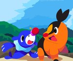 Rating: s
ID: 5404956
Date: 2025-03-01 11:03:28 -0500
Status: active
Score: 6
2025 6:5 ambiguous_gender black_eyes blue_body duo feral generation_5_pokemon generation_7_pokemon hi_res mammal markings nintendo open_mouth orange_body pokemon pokemon_(species) popplio raised_leg signature sky sleepy_sealion suine tail tepig tongue whisker_markings post #5404956