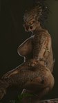 4k 9:16 absurd_res alien areola big_breasts big_butt breasts butt digital_media_(artwork) female fromspace3d hi_res humanoid looking_at_viewer mammal nipples nude predator_(franchise) simple_background solo yautja