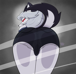 Rating: q
ID: 5728067
Date: 2025-07-23 02:10:51 -0400
Status: active
Score: 30
anthro big_butt bottomwear butt canid canid_demon canine canis clothing demon drfoxweyman female fur glass_surface hellaverse hellhound helluva_boss hi_res hotpants looking_back loona_(helluva_boss) mammal mythological_canine mythological_creature mythology shorts solo white_body white_fur wolf post #5728067