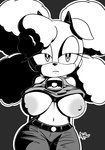 Rating: q
ID: 5545660
Date: 2025-05-03 06:47:51 -0400
Status: active
Score: 12
anthro areola bell bell_collar belt big_breasts black_horn black_nose bottomwear bovid breasts caprine clothed clothing collar ears_down eyelashes female front_view fur grey_areola grey_background grey_bottomwear grey_clothing grey_eyes grey_nipples grey_pants grey_topwear head_tuft hi_res horn huge_breasts idw_publishing lanolin_the_sheep_(sonic) mammal monochrome navel nipples pants pivoted_ears raised_clothing raised_topwear sega sheep simple_background solo sonic_the_hedgehog_(comics) sonic_the_hedgehog_(idw) sonic_the_hedgehog_(series) topwear tuft white_body white_fur xenrevv post #5545660