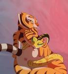 2017 absurd_res anthro anthro_on_feral anthro_penetrated anus bestiality bodily_fluids butt coiling digital_media_(artwork) dreamworks duo felid female female/female female_on_anthro female_on_feral female_penetrated female_penetrating female_penetrating_anthro female_penetrating_female feral feral_penetrating feral_penetrating_anthro feral_penetrating_female genital_fluids genitals hi_res interspecies kung_fu_panda mammal master_tigress master_viper pantherine penetration pussy reptile sabrotiger scalie serpentine sex snake stripes tail tail_fetish tail_in_pussy tail_insertion tail_play tail_sex tiger vaginal vaginal_fluids vaginal_penetration viper