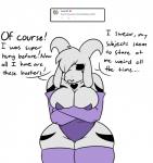 2017 anthro asriel_dreemurr_(god_form) big_breasts biped boss_monster_(undertale) bovid breasts caprine clothing crossgender english_text female floppy_ears fur horn long_ears mammal mtf_crossgender robertge solo text undertale undertale_(series) white_body white_fur