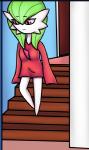 ailin_gardevoir breasts christmas enrique849 eyebrow_through_hair eyebrows fan_character female gardevoir generation_3_pokemon hair holidays micro_calves micro_legs micro_thighs nintendo pokemon pokemon_(species) solo thin_calves thin_legs thin_thighs translucent translucent_hair