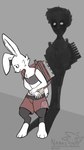 Rating: s
ID: 5585137
Date: 2025-05-19 23:55:34 -0400
Status: active
Score: 17
9:16 accordion ambiguous_gender animated anthro backpack bottomwear clothing duo hare hi_res humanoid lagomorph leggings legwear leporid looking_away looking_down mammal musical_instrument nervous rabbit shadow_creature short_playtime shorts stereogram wiggle_stereogram wraps yumuyumu post #5585137
