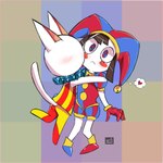 Rating: s
ID: 5386979
Date: 2025-02-20 21:26:04 -0500
Status: active
Score: 26
1:1 animal_crossing anthro blanca_(animal_crossing) blush blush_lines cheek_spots clothing crossover domestic_cat duo featureless_face felid feline felis female female/female fool's_hat glitch_productions gloves handwear hat headgear headwear heart_symbol hi_res hug jester mammal multicolored_clothing multicolored_eyes nintendo pomni_(tadc) spec_almond_(artist) the_amazing_digital_circus thought_bubble post #5386979