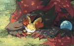 Rating: s
ID: 5435836
Date: 2025-03-15 21:53:59 -0400
Status: active
Score: 102
2024 3_fingers 3_toes ambiguous_anthro ambiguous_feral ambiguous_gender anthro arm_tuft black_body black_fur black_hair canid canine cheek_tuft claws colored day desire_(icma) detailed_background digital_media_(artwork) duo eye_markings eyes_closed facial_tuft feet fennekin feral finger_claws fingers fur generation_5_pokemon generation_6_pokemon grass grey_body grey_ears grey_fur hair hand_holding hi_res inner_ear_fluff kemono larger_ambiguous larger_anthro lir_(icma) long_hair lying makotoo mammal markings multicolored_body multicolored_fur multicolored_hair nintendo nude on_front orange_inner_ear_fluff outside plant pmd:_icma pokemon pokemon_(species) red_body red_claws red_fur red_hair red_inner_ear red_markings shaded shadow shoulder_tuft signature size_difference size_play sleeping sleeping_together smaller_ambiguous smaller_feral toes tuft two_tone_body two_tone_fur two_tone_hair white_body white_fur yellow_ears zoroark post #5435836
