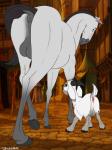 absurd_res achilles_(disney) anus backlash91 balls bovid butt caprine conditional_dnp digital_media_(artwork) disney djali domestic_goat duo equid equine equine_anus feral genitals goat hi_res horse male mammal presenting presenting_hindquarters puffy_anus raised_tail tail the_hunchback_of_notre_dame