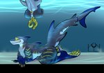 Rating: e
ID: 5573547
Date: 2025-05-15 06:39:55 -0400
Status: active
Score: 18
2_penises after_transformation alpha_channel anthro anus blue_eyes errokioslem fin fish full-length_portrait genitals gills knot knotted_penis looking_at_viewer male marine multi_genitalia multi_penis penis portrait shark shark_tail side_view slit_(disambiguation) slit_penis solo striped_body stripes teeth_showing underwater water yellow_anus yellow_knot yellow_multi_penis yellow_penis post #5573547