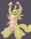 Rating: e
ID: 91966
Date: 2010-08-25 21:17:29 -0400
Status: active
Score: 59
6_breasts anthro bandai_namco bdsm black_sclera blue_eyes bondage bound breasts canid canine chain digimon digimon_(species) female fur genitals machine mammal milking_machine multi_breast nipples nude nullenigma pussy pussy_pump renamon solo submissive submissive_female supernumerary_breasts tail yellow_body yellow_fur post #91966