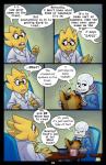 absolutedream alphys animated_skeleton bone comic comic_sans dialogue digital_media_(artwork) duo english_text eyewear folder glasses hi_res lizard reptile reveal sans_(undertale) scalie skeleton speech_bubble teeth text undead undertale undertale_(series)