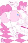 Rating: q
ID: 530129
Date: 2014-09-05 03:48:14 -0400
Status: active
Score: 34
2014 anthro anthrofied asking asking_viewer big_breasts big_butt breasts butt clothing dialogue earth_pony english_text equid equine female friendship_is_magic hasbro horse inviting looking_at_viewer looking_back looking_back_at_viewer magsama mammal my_little_pony panties pinkie_pie_(mlp) pony presenting presenting_hindquarters question question_mark seductive solo text underwear post #530129