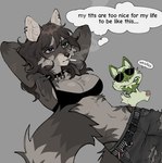 Rating: s
ID: 5589135
Date: 2025-05-21 19:07:48 -0400
Status: active
Score: 98
2025 alternative_fashion ambiguous_feral ambiguous_gender anthro anthro_focus belt biped black_belt black_bottomwear black_bra black_clothing black_eyes black_eyewear black_hair black_jeans black_nose black_pants black_sunglasses black_text black_thong black_underwear bottomwear bra breasts carabiner cheek_tuft cigarette cigarette_in_mouth cleavage clothed clothed_anthro clothed_female clothing collar denim denim_bottomwear denim_clothing duo ear_piercing ear_ring english_text eyelashes eyewear facial_tuft fangs felid feline female female_anthro female_focus feral fur generation_9_pokemon green_body green_ears green_fur grey_background grey_body grey_ears grey_fur grey_tail hair hands_behind_head inner_monologue jeans long_hair mammal medium_breasts messy_hair midriff navel nintendo object_in_mouth pants pawpads piercing pink_nose pink_pawpads pointy_ears pokemon pokemon_(species) prick_ears procyonid racc_(raccoattack) raccoattack raccoon reclining ring_piercing side_boob simple_background smoke smoking smoking_cigarette snout solo_focus speech_bubble spiked_collar spikes sprigatito studded_belt studs sunglasses tail teeth text thinking thong thought_bubble torn_bottomwear torn_clothing torn_jeans torn_pants tuft underwear post #5589135
