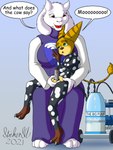 Rating: e
ID: 5598654
Date: 2025-05-25 23:51:32 -0400
Status: active
Score: 6
3:4 animal_print anthro balls bodily_fluids bovid breasts caprine clothed clothing cow_costume cow_print cum dialogue digital_media_(artwork) dress duo ejaculation english_text feet female fingers fur genital_fluids genitals goat hand_on_balls hi_res larger_female lombax machine male male/female mammal mature_anthro mature_female milking_machine on_lap penile penis_milking penis_milking_machine ratchet_(ratchet_and_clank) ratchet_and_clank simple_background sitting sitting_on_lap size_difference skinsuit smaller_male smile sony_corporation sony_interactive_entertainment speech_bubble strikersa stripes tail teeth text tight_clothing toes toriel_(underfell) undertale_(series) white_body yellow_body yellow_fur post #5598654