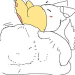 1:1 2-bit 2010 ambiguous_gender ambiguous_pred ambiguous_prey amu_(nattya) anthro anthro_pred belly belly_on_ground big_belly biped blush body_in_mouth chibi digital_drawing_(artwork) digital_media_(artwork) duo english_description face_imprint fluffy fluffy_tail fully_inside fur head_first huge_belly hyper hyper_belly imprint in_mouth japanese_description monotone_arms monotone_background monotone_belly monotone_body monotone_face monotone_fur monotone_legs multiple_prey musical_note musical_symbol nattya oral_vore partially_inside resting_on_belly same_size_vore semi-anthro side_view simple_background sketch soft_vore stretched_mouth symbol tail text translation_request vore white_arms white_background white_belly white_body white_face white_fur white_legs