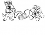 Rating: e
ID: 115117
Date: 2011-02-05 06:19:04 -0500
Status: active
Score: 19
anthro armpit_hair bdsm bodily_fluids body_hair canid canine canis cum cum_circulation cum_in_self cum_inside duo erection felid genital_fluids genitals humanoid_genitalia humanoid_penis lion machine male male/male male_penetrated mammal milking_machine pantherine penetration penile penis penis_milking rackun simple_background tail white_background wolf post #115117