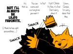 4:3 anthro canid canine canis comic dialogue duo english_text fur kemono male mammal saitou_(yakantuzura) text translated wolf yakantuzura zinovy