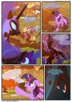 2015 absurd_res applejack_(mlp) arthropod blue_body blue_fur changeling chilllum color_coded color_coded_speech_bubble color_coded_text comic conjoined_speech_bubble dialogue digital_media_(artwork) earth_pony english_text equid equine feathered_wings feathers female feral fluttershy_(mlp) friendship_is_magic fur group hasbro hi_res horn horse light262 mammal my_little_pony mythological_creature mythological_equine mythology name_drop name_in_dialogue nightmare_moon_(mlp) pegasus pinkie_pie_(mlp) pointy_speech_bubble pony queen_chrysalis_(mlp) rainbow_dash_(mlp) rarity_(mlp) shaded species_in_dialogue speech_bubble text twilight_sparkle_(mlp) unicorn url winged_unicorn wings