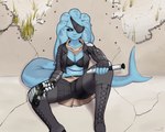 Rating: s
ID: 5534341
Date: 2025-04-27 15:52:05 -0400
Status: active
Score: 8
alien animal_humanoid big_breasts bikini bikini_top black_clothing black_leather_jacket blue_body blue_skin boots bottomwear breasts bullet_hole cleavage clothed clothing dark_sclera destroyed_building detailed_background eye_patch eyewear female fish fish_humanoid footwear hi_res humanoid jacket kerchief laser_gun leather leather_bottomwear leather_clothing leather_jacket leather_pants leather_topwear lightsaber lunaris_(solarpancake) marine marine_humanoid melee_weapon neckerchief neckwear notrip pants prosthetic prosthetic_hand pseudo_hair ranged_weapon science_fiction shark_humanoid shark_tail shoes skirt smile smiling_at_viewer smirk smirking_at_viewer solo star_wars swimwear tail tentacle_hair tentacles thick_tail topwear trigger_discipline trigun two-piece_swimsuit weapon post #5534341