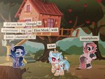 Rating: s
ID: 4714883
Date: 2024-04-11 19:35:56 -0400
Status: active
Score: 12
2022 4:3 ambiguous_feral ambiguous_gender apple apple_tree arkay9 bat_pony blue_body blue_fur blue_hair crown cutie_mark draw_over english_text equid equine fan_character female female_feral feral food fruit fruit_tree fur grass graveyard_dust group hair hasbro headgear heart_eyes heart_symbol hooves horn mammal mane membrane_(anatomy) membranous_wings meme my_little_pony mythological_creature mythological_equine mythology nonbinary_(lore) on_hind_legs outside pegasus pink_body pink_fur pixie_petal plant prince_heart_shaker quadruped red_eyes shitpost standing text tree tree_house trio winged_unicorn wings young young_ambiguous young_female young_feral post #4714883