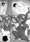 2022 2_toes 3_fingers anthro areola arms_tied being_watched blin_(tloz) bodily_fluids bokoblin bound breasts breath_of_the_wild bubonikku butt censored comic duo elf erect_nipples feet female fingers freckles genitals hair hands_behind_back hi_res horn humanoid humanoid_on_anthro humanoid_pointy_ears hylian imminent_rape imminent_sex larger_anthro larger_female licking licking_lips looking_at_another male monochrome motion_lines navel nintendo nipples nude open_mouth pointy_ears pussy saliva signature size_difference smaller_humanoid smaller_male soles submissive submissive_male surprised_expression teeth the_legend_of_zelda toes tongue tongue_out