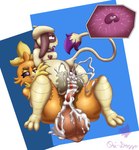 absurd_res animal_genitalia animal_penis anthro anus balls big_balls bodily_fluids butt butt_grab cum duo equine_genitalia equine_penis excessive_cum excessive_genital_fluids feet generation_2_pokemon generation_3_pokemon genital_fluids genitals hand_on_butt heart_symbol hi_res huge_balls impregnation lube male male/male nintendo orgasm orgasm_face ori-doggo ori_(ori-doggo) penis pokemon pokemon_(species) pregnant pregnant_anthro pregnant_male puffy_anus smeargle smile smiling_at_another smiling_at_partner thick_thighs toes tongue tongue_out torchic torchy