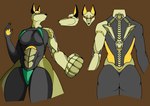 Rating: s
ID: 3344744
Date: 2022-05-20 16:44:23 -0400
Status: active
Score: 3
absurd_res ankh anthro anubian_jackal athletic athletic_female bikini black_body black_fur breasts butt canid canine canis clothing concept_art core cybernetic_arm cybernetic_limb cybernetics female fighting_pose fist fur hi_res jackal looking_at_viewer machine mammal markings nikus_b pose simple_background solo standing swimwear two-piece_swimsuit post #3344744