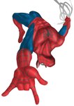 anthro arthropod_webbing bulge clothed clothing digital_media_(artwork) equid equine hi_res horse male mammal marvel mask muscular muscular_anthro muscular_male pecs simple_background solo spandex spider-man_(character) spider-man_(series) superhero tight_clothing white_background zachsroom