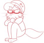 Rating: s
ID: 4481668
Date: 2023-12-19 10:49:10 -0500
Status: active
Score: 3
2017 3_toes 4_fingers accessory anthro barefoot beanie biped bottomwear cat_tail cheek_tuft chokovit_(artist) clothed clothed_anthro clothed_male clothing crossed_arms digital_drawing_(artwork) digital_media_(artwork) domestic_cat eyebrow_through_hair eyebrows eyewear facial_tuft feet felid feline felis fingers fluffy fluffy_tail front_view full-length_portrait fur fur_tuft furgonomic_bottomwear furgonomics glasses grumpy hair hat headgear headwear hi_res knees_pulled_up looking_away louvel_labelle male male_anthro mammal monochrome on_ground pants pin_accessory pin_button portrait pouting rectangular_glasses red_and_white simple_background sitting sitting_on_ground sketch solo striped_body striped_cheeks striped_fur stripes sweater tabby_cat tail text toes topwear translucent translucent_hair tuft whiskers white_background post #4481668