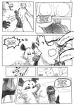 american_opossum anthro asinus ball_fondling balls bathing big_breasts bodily_fluids breasts clothing comic desamistesae_fafratarello_flumendo_styx dialogue donkey duo english_text equid equine eyewear female fondling genitals glasses greyscale hi_res male male/female mammal marsupial monochrome nipple_piercing nipples oral penis piercing profanity prostitution saliva saliva_string showering slightly_chubby smashmat text thick_thighs virgin