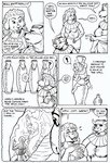 ambiguous_penetration anthro bovid bovine caprine cattle clothed clothing comic domestic_cat dragon english_text felid feline felis female gustav_(here_there_be_dragons) here_there_be_dragons karno larger_female magic male male/female mammal monochrome mythological_creature mythological_scalie mythology nude oracle_ruzuya penetration reptile scalie sheep size_difference smaller_male snake text zashy