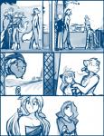 2018 adobe_photoshop_(artwork) anthro basitin blue_and_white canid canine canis clothed clothing comic conditional_dnp digital_media_(artwork) digitigrade felid female flora_(twokinds) fur group hair human humanoid keidran keith_keiser madam_reni_(twokinds) magic magic_staff male mammal maren_taverndatter monochrome mrs._nibbly natani pantherine portal raine_silverlock rodent sciurid sketch staff stripes sythe_(twokinds) tiger tom_fischbach trace_legacy tree_squirrel twokinds unconscious wolf zen_(twokinds)