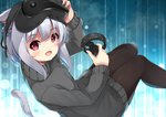 Rating: s
ID: 2177849
Date: 2020-03-12 19:22:23 -0400
Status: active
Score: 22
2019 abstract_background animal_humanoid blush bokeh cat_humanoid clothed clothing felid felid_humanoid feline feline_humanoid female grey_hair hair hi_res humanoid legwear mammal mammal_humanoid microsoft microsoft_windows open_mouth pink_eyes shiredo solo sweater tights topwear tsugumi_(shiredo) vr_headset y2k_(graphic_design) post #2177849