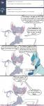 2018 ambiguous_penetration ask_blog blush canid canine collar desk dialogue digital_media_(artwork) dildo dildo_insertion dildo_sitting duo eeveelution english_text eyewear fan_character felid female feral freya_howell fur furniture generation_4_pokemon glaceon glameow glasses hi_res mammal nintendo paper penetration pokemon pokemon_(species) pokemon_mystery_dungeon rymherdier ryn_purrawri sex_toy sex_toy_insertion simple_background spike_chunsoft stealth_masturbation table text wanderlust