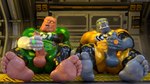 16:9 3d_(artwork) 5_toes alien anthro arkillo balls barefoot darkviperbara dc_comics digital_media_(artwork) duo erection feet genitals green_lantern hi_res humanoid humanoid_feet hypnosis hypnotic_eyes kilowog male masturbation mind_control muscular muscular_anthro muscular_male open_mouth penis plantigrade ringed_eyes soles toes widescreen