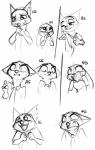 Rating: s
ID: 1253216
Date: 2017-06-22 06:59:49 -0400
Status: active
Score: 9
2016 absurd_res alec8ter anthro black_and_white blush canid canine clothed clothing conditional_dnp disney duo expression_sheet female fox hi_res judy_hopps lagomorph leporid male mammal monochrome nick_wilde rabbit simple_background sketch sketch_page white_background zootopia post #1253216