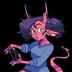Rating: s
ID: 5606098
Date: 2025-05-29 03:19:23 -0400
Status: active
Score: 4
cat's_cradle clothing demon demon_humanoid discount-supervillain eyelashes female fingernails humanoid nails not_furry open_mouth red_body red_skin solo sweater tail topwear post #5606098